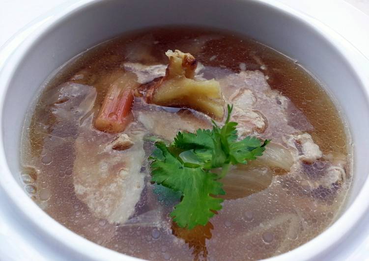 Step-by-Step Guide to Make Perfect Ginger And Onion Pork Soup /Broth /Stock