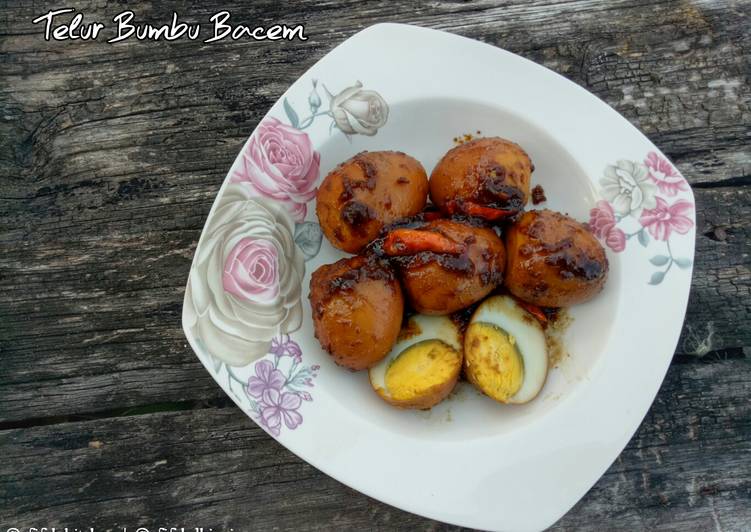 Telur Bumbu Bacem