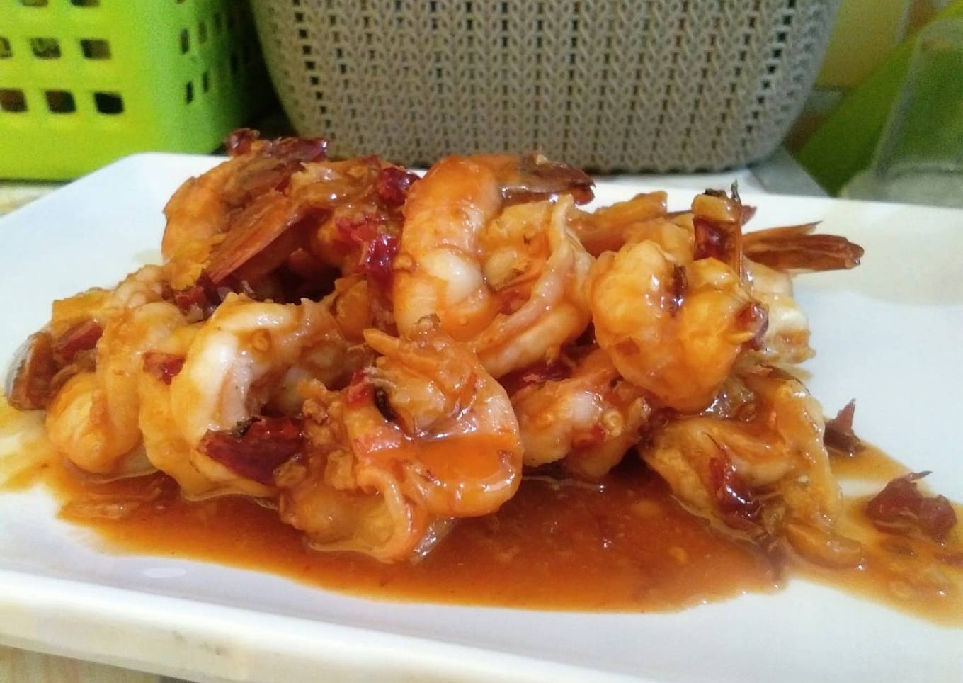 Udang saus tiram
