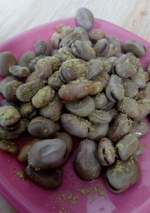 عکسی از دستور باقالا