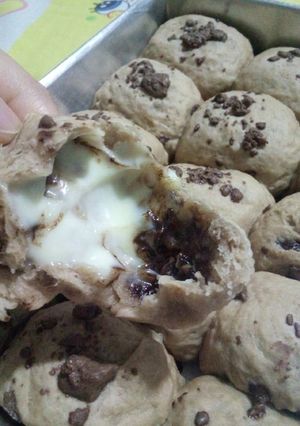 Foto resep Roti sobek unyil (eggless)