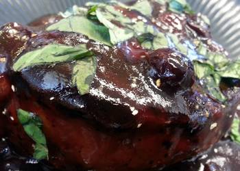 Unique Recipe PomegranateBlueberry Glazed Pork Chop Delicious Nutritious Unique Recipe PomegranateBlueberry Glazed Pork Chop Delicious Nutritious