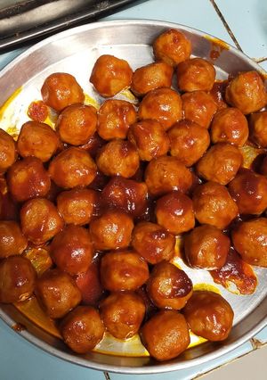 Foto resep Bakso Panggang bumbu Korea