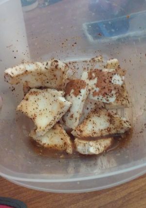 A picture of Coconut with chili & lime.