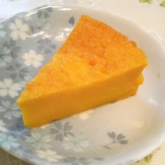 A picture of Custard Pudding Style Kabocha Squash Cake.