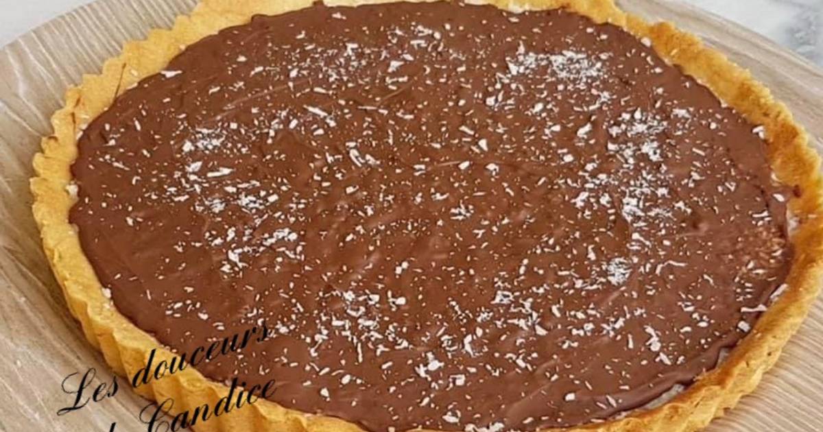 Tarte Choco Coco Façon Bounty De Les Douceurs De Candice - Cookpad