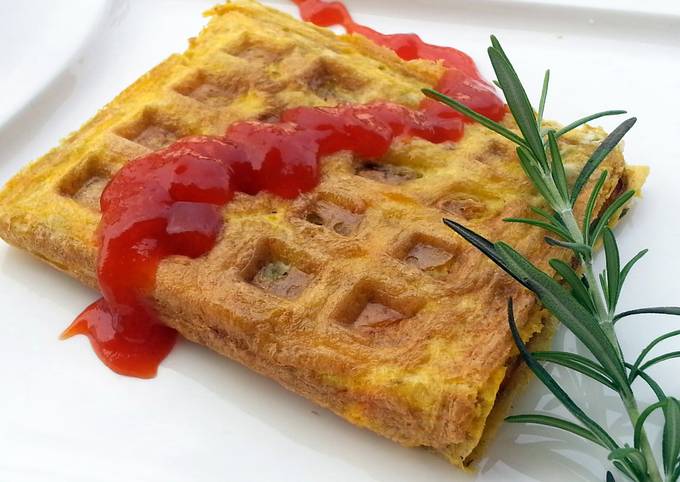 Omelette Waffle