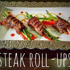 A picture of Steak roll-ups.