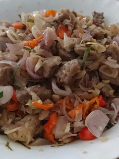 Foto resep Babi sambal matah