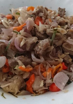 Foto resep Babi sambal matah