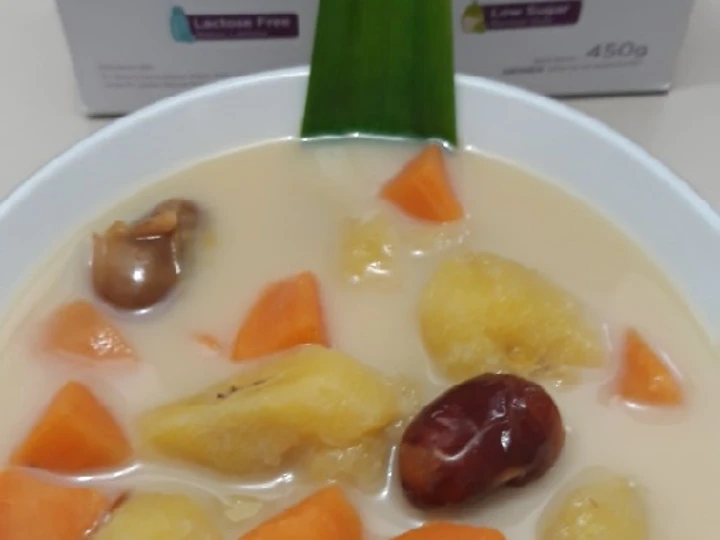 Langkah Gampang Membuat Resep  Kolak pisang, ubi kurma fibercreme yang Menggugah Selera, Bikin Ketagihan