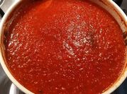 Una foto de salsa pomodoro