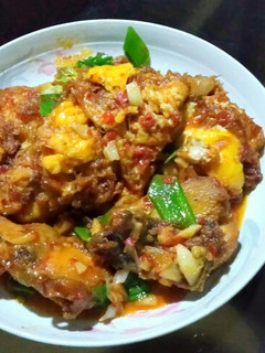 Foto resep Telur ceplok disambelin