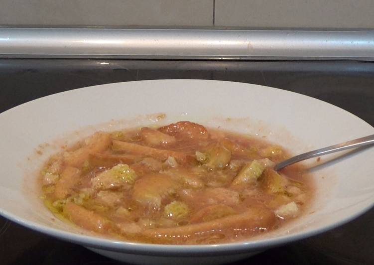 Gazpacho extremeño (Thermomix)
