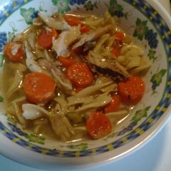 A picture of Turkey Carcass Soup.