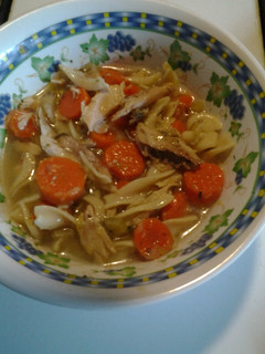 A picture of Turkey Carcass Soup.