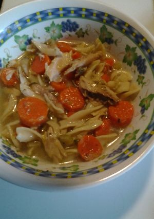 A picture of Turkey Carcass Soup.