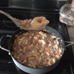 A picture of Creamy Sausage Tomato Tortellini.
