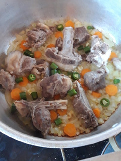 عکسی از دستور چلو گوشت درباری