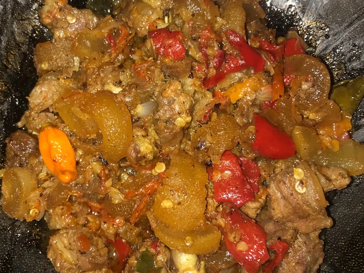 Langkah Gampang Menyiapkan Resep Oseng mercon ala jogja yang Enak Banget