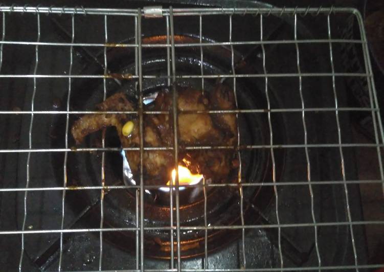 Langkah Mudah Membuat Ayam bakar bumbu rendang Anti Gagal