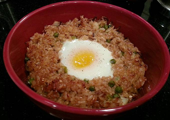 Egg in a Nest Fried Rice