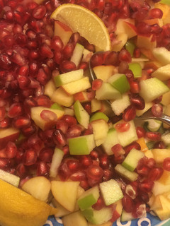 A picture of Apple Pomegranate Power Salad.