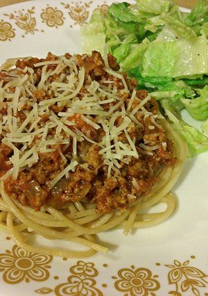 A picture of Quick & Easy Spaghetti Bolognese.