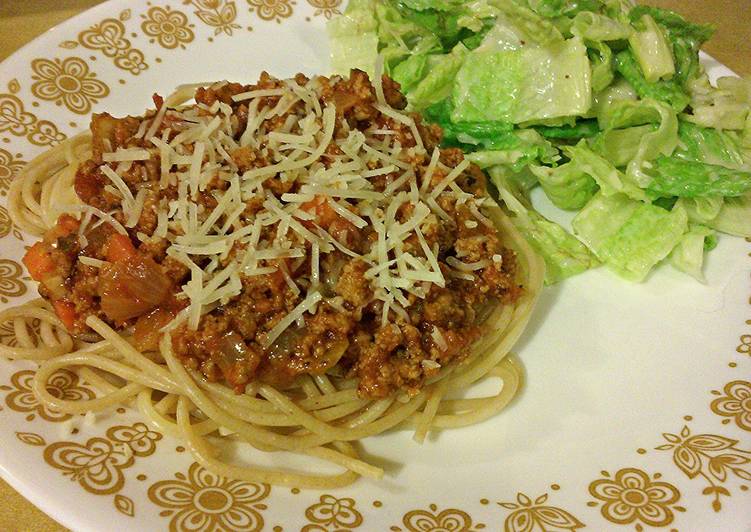 Steps to Make Homemade Quick &amp; Easy Spaghetti Bolognese