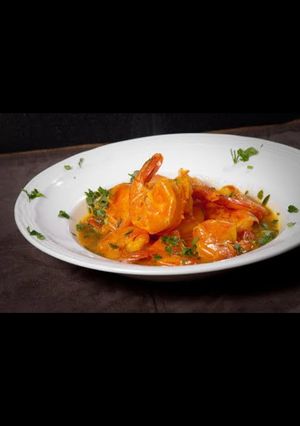 A picture of Shrimp Mozambique.