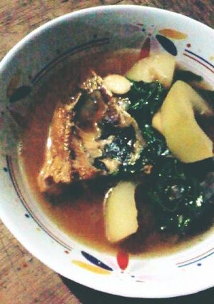 A picture of Milkfish Tinola.