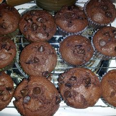A picture of Baily's Irish Cream Muffins.