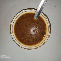 A picture of Moong Sabut Daal Fry.