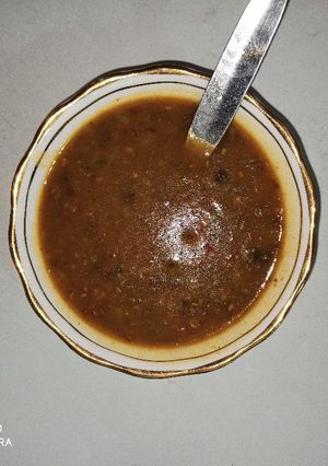 A picture of Moong Sabut Daal Fry.