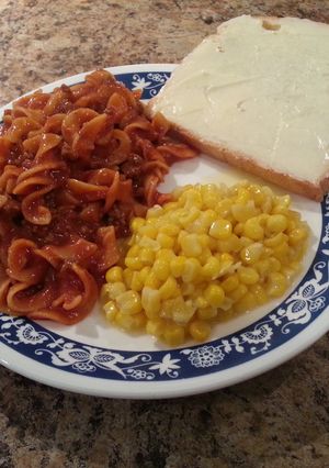 A picture of Spanish Noodles.