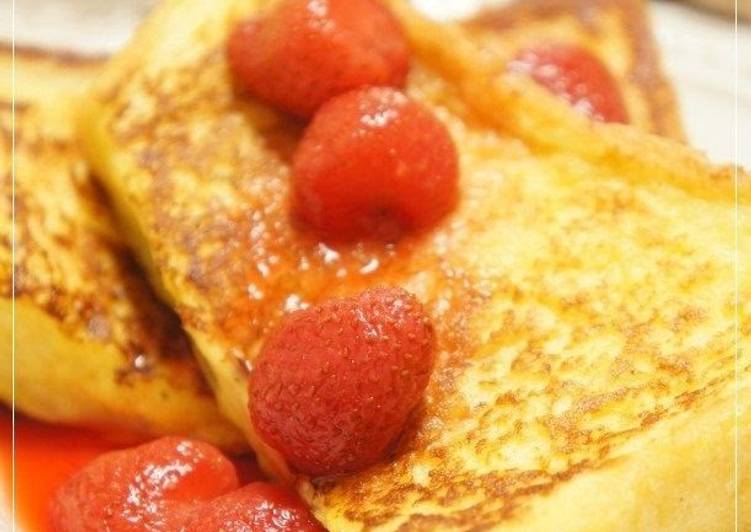 Easy Fluffy French Toast -- A Golden Ratio Recipe