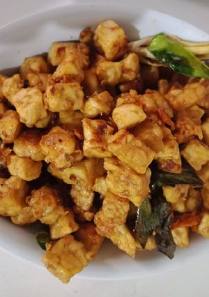 Foto resep Tempe bumbu ulek