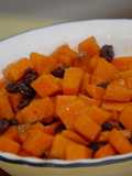 Maple Bourbon Glazed Sweet Potatoes