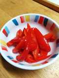 Honey-Marinated Red Bell Peppers