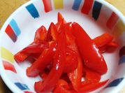 A picture of capsicum or red bell pepper