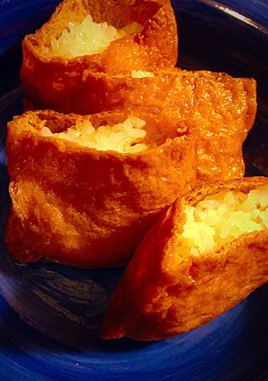 A picture of Inarizushi.