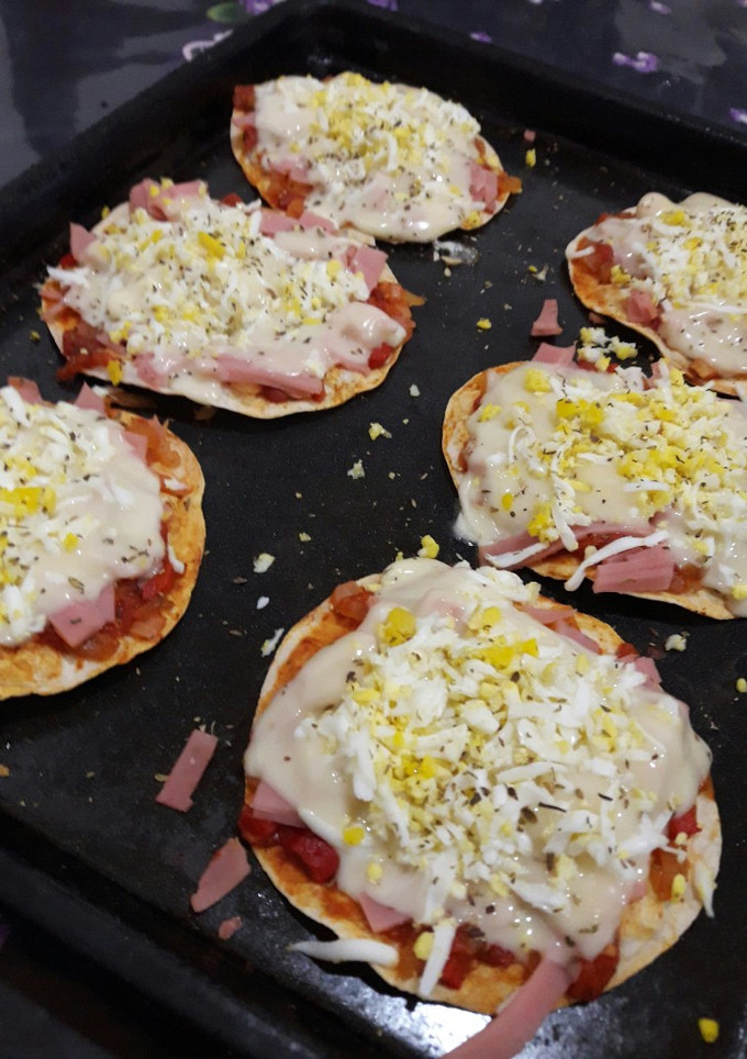 Una foto de Rapiditas tipo pizzetas fácil