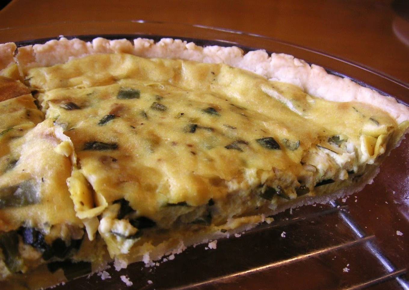 Egg and Dairy Free Vegan Tofu Quiche