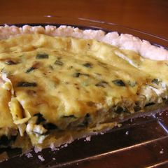 A picture of Egg and Dairy Free Vegan Tofu Quiche.
