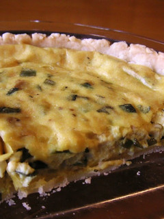 A picture of Egg and Dairy Free Vegan Tofu Quiche.