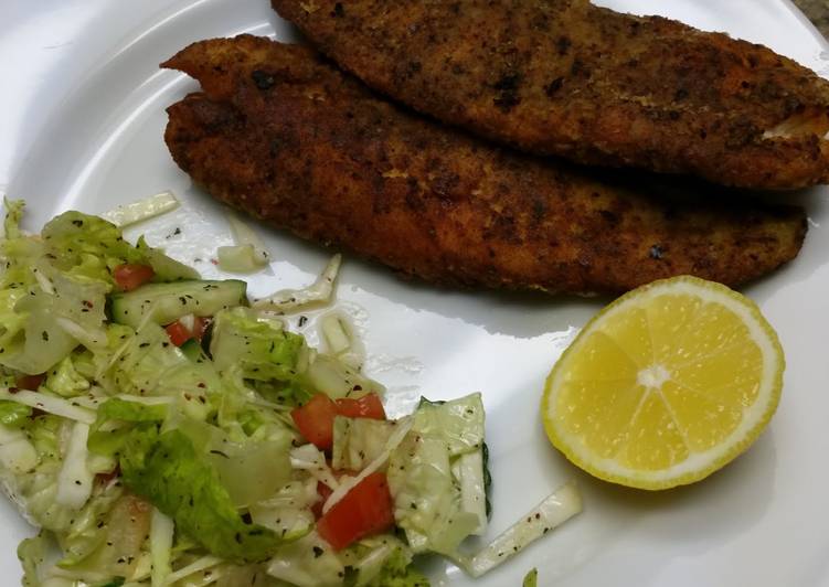 Steps to Make Favorite Homemade-style fish fillet