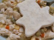 A picture of pot pie soup