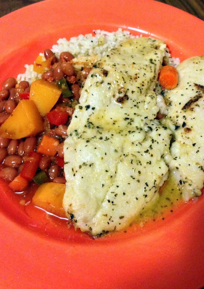A picture of Baked Parmesan Swai Fish Fillet.