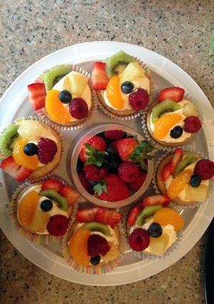 A picture of Mini Fruit Pizza.