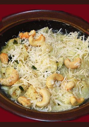 A picture of Creamy cauliflower.